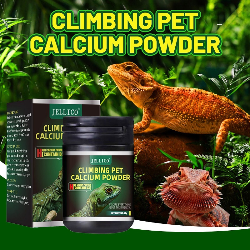 Calcium Powder Reptile - Crawling Pet Vitamine D3 Calciumpoeder voor