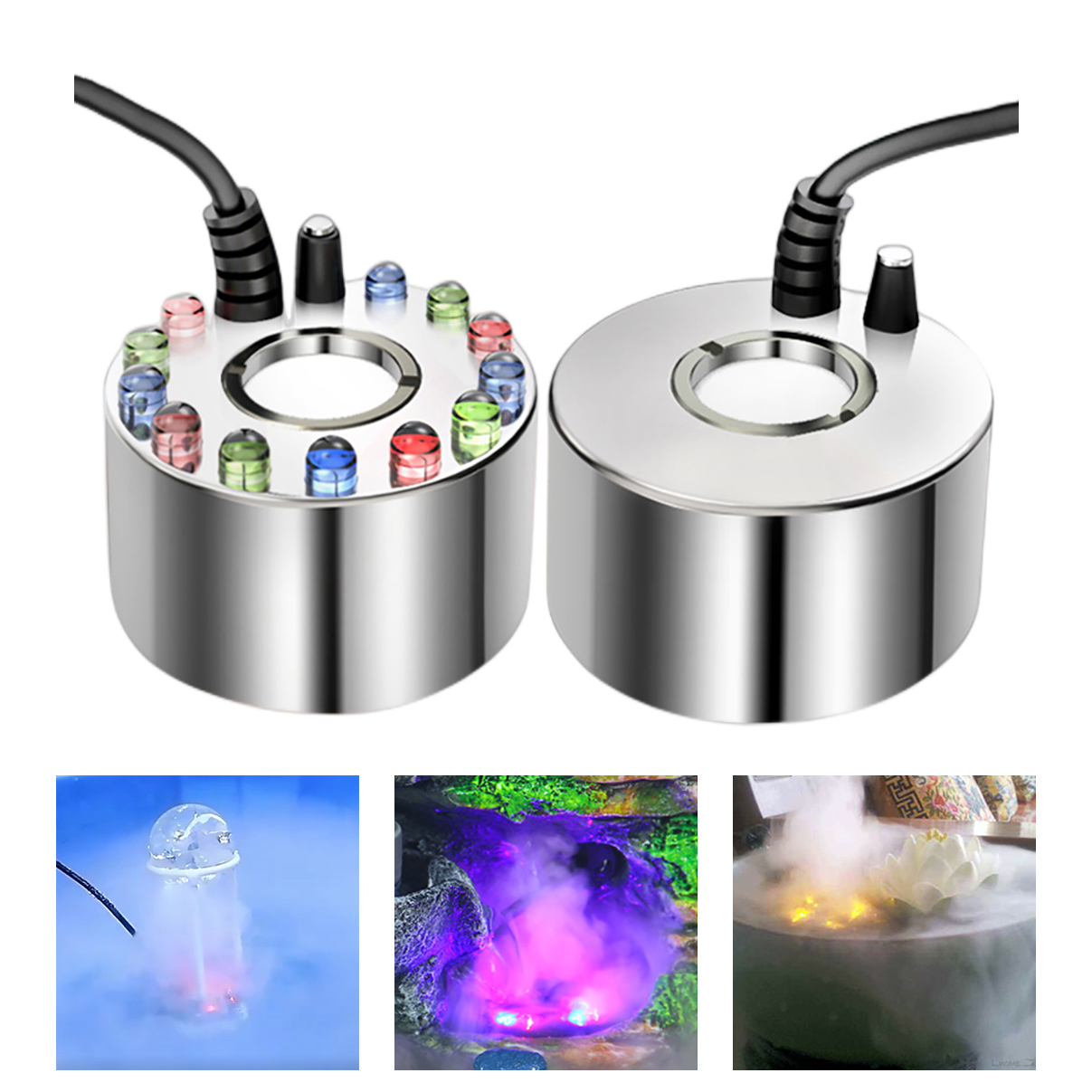 Terrarium Fogger Ultrasonic - 110V 220V Ultrasone Mist Maker Fogger