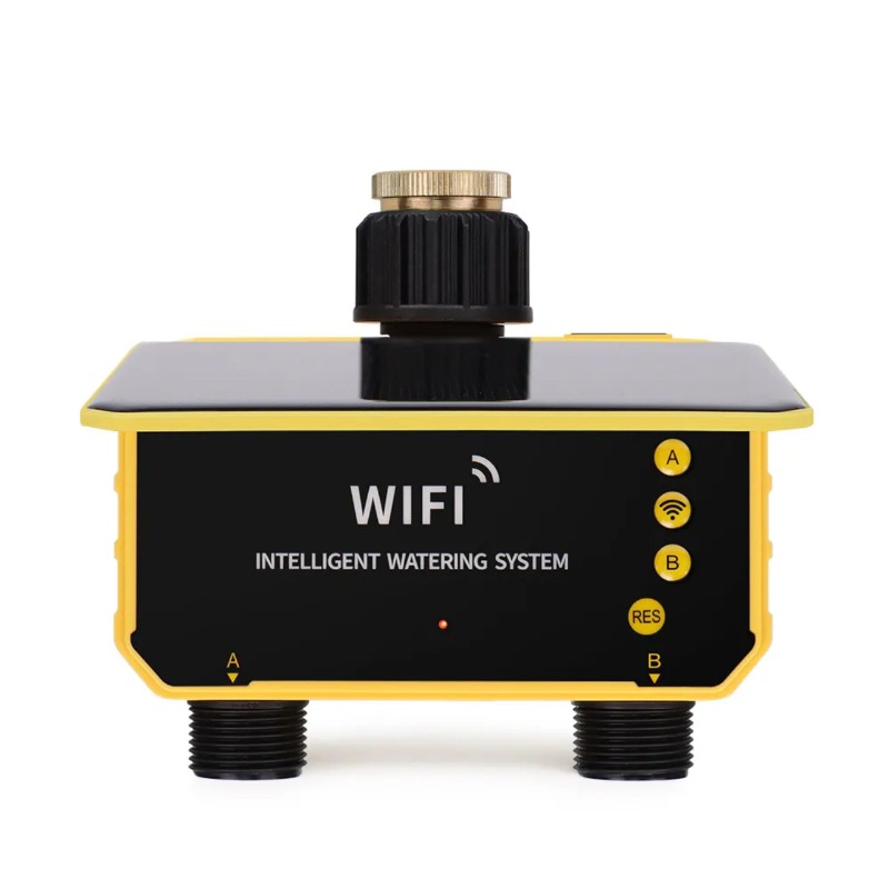 WiFi Solar Waterklep Irrigatie - Timer Dual Outlet recensie en prijs
