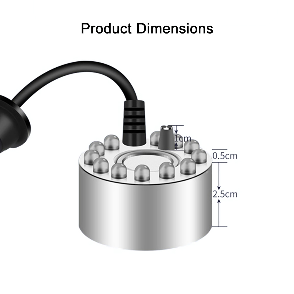 110V 220V Ultrasone Mist Maker - Terrarium Fogger Ultrasonic recensie en prijs