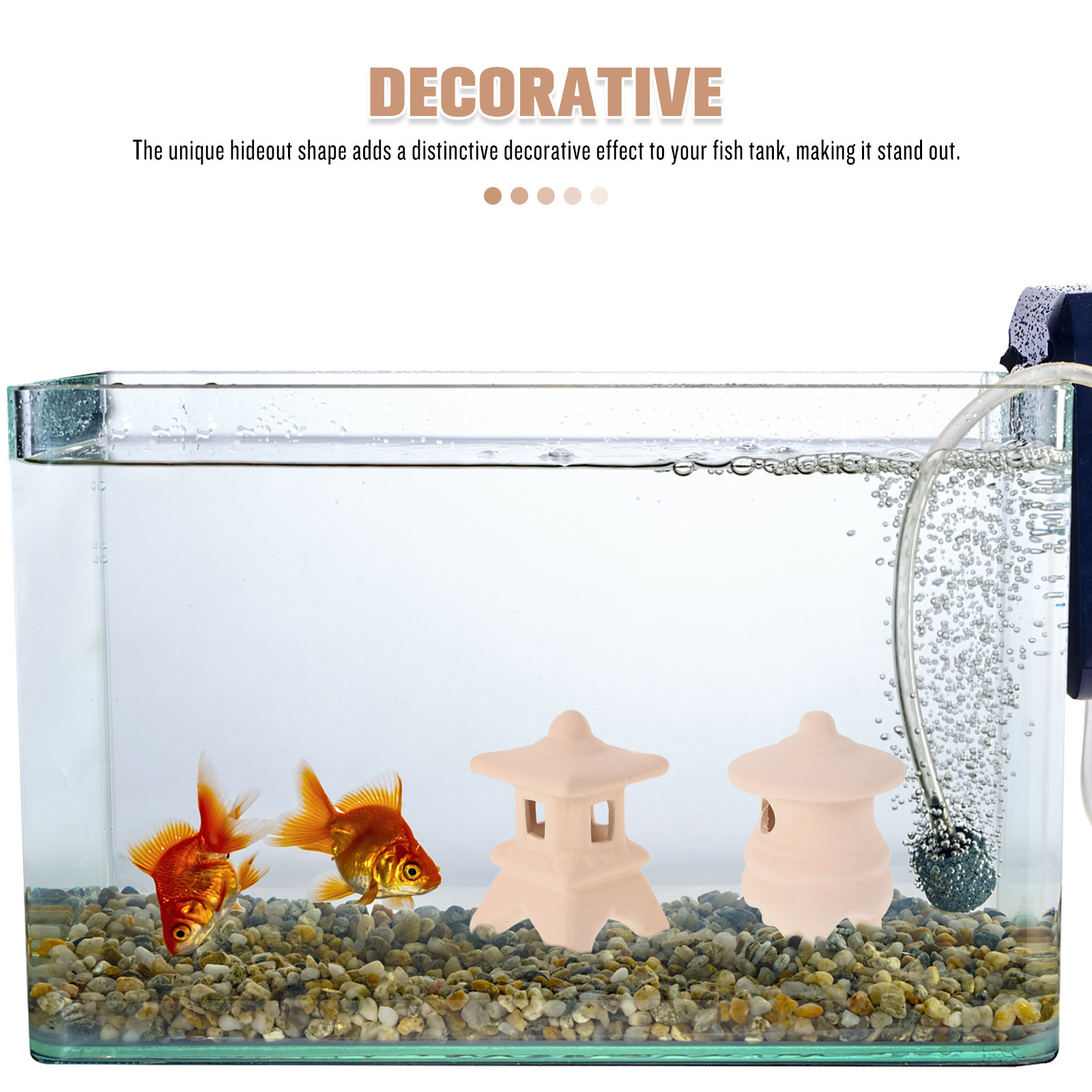 2 stuks keramische aquariumdec - Hide Cave Ceramic recensie en prijs
