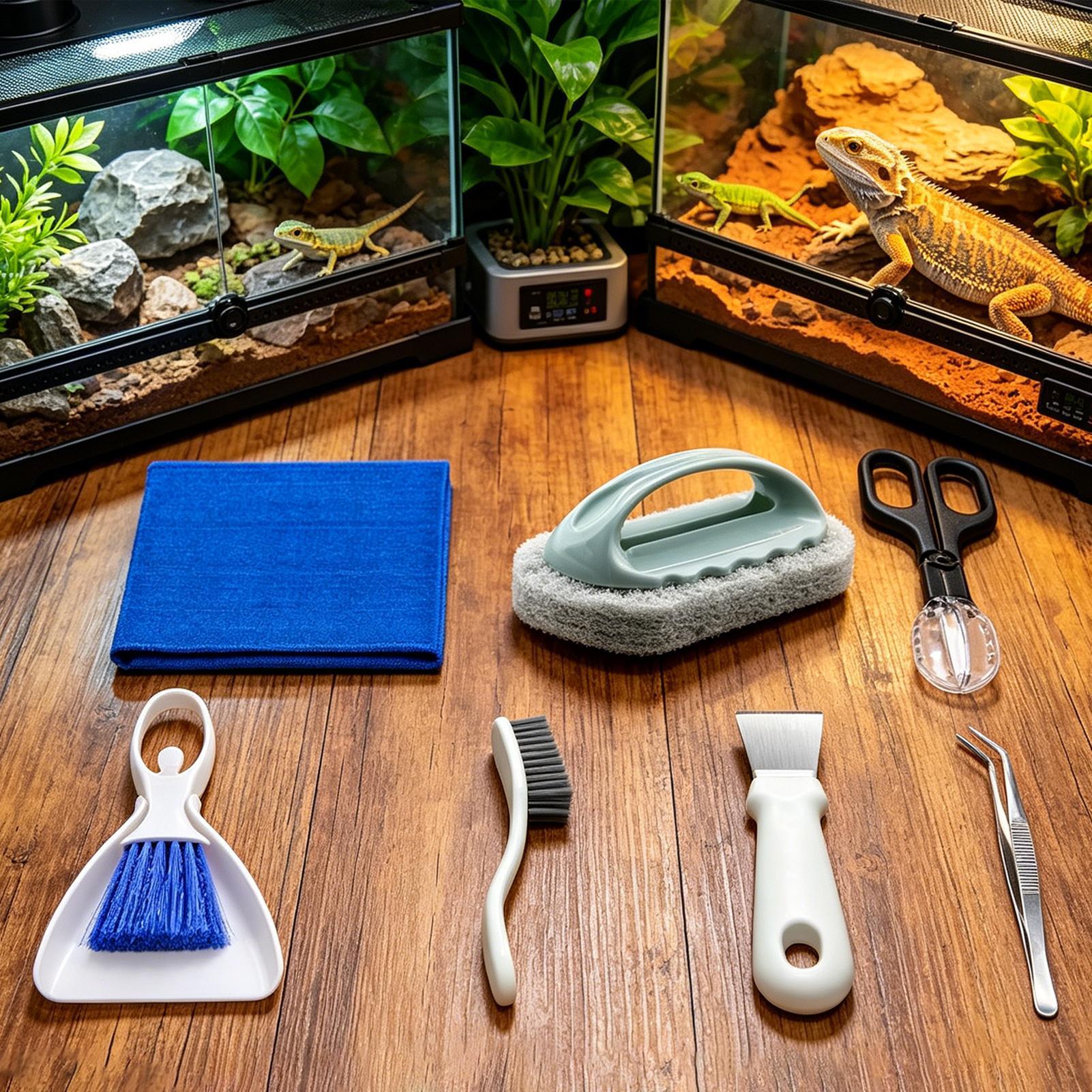 Baardagaam Tank Reinigingsset  - Feeding Tong Stainless recensie en prijs