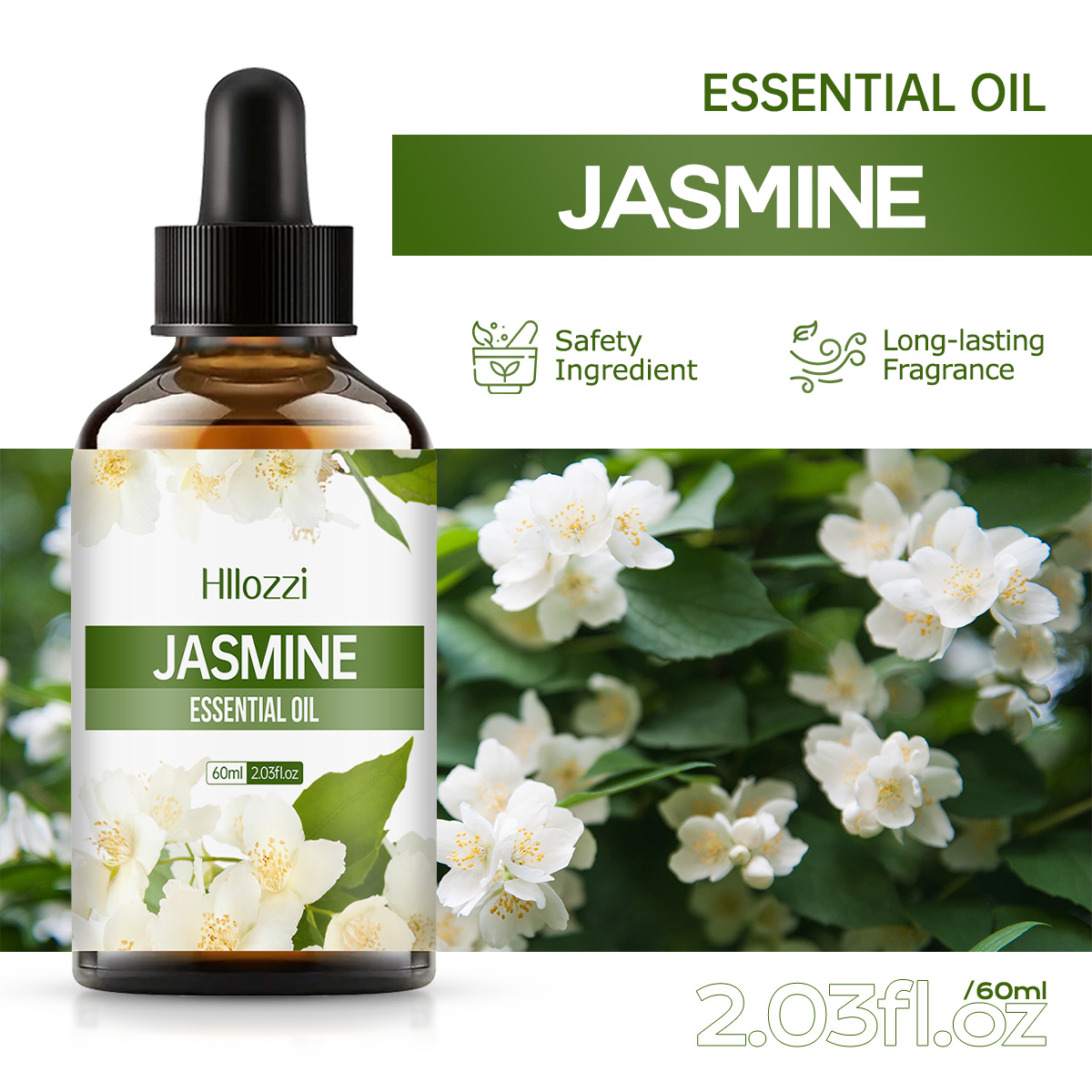 Jasmijn essentiële olie gezich - Substrate Coconut Fiber recensie en prijs